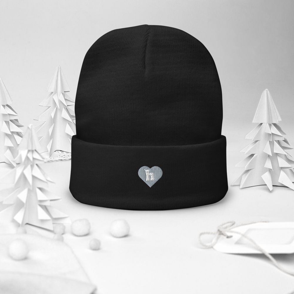 Humanvoll Beanie Schwarz