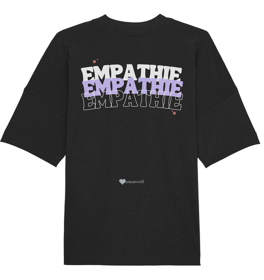 Empathie Oversized Shirt - Black