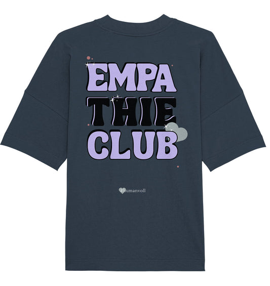 Empathie Club Oversized Shirt - Blue